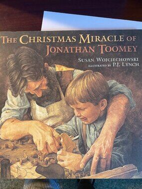 1st Ed. HC DJ The Christmas Miracle of Jonathan Toomey by Susan Wojciechowski